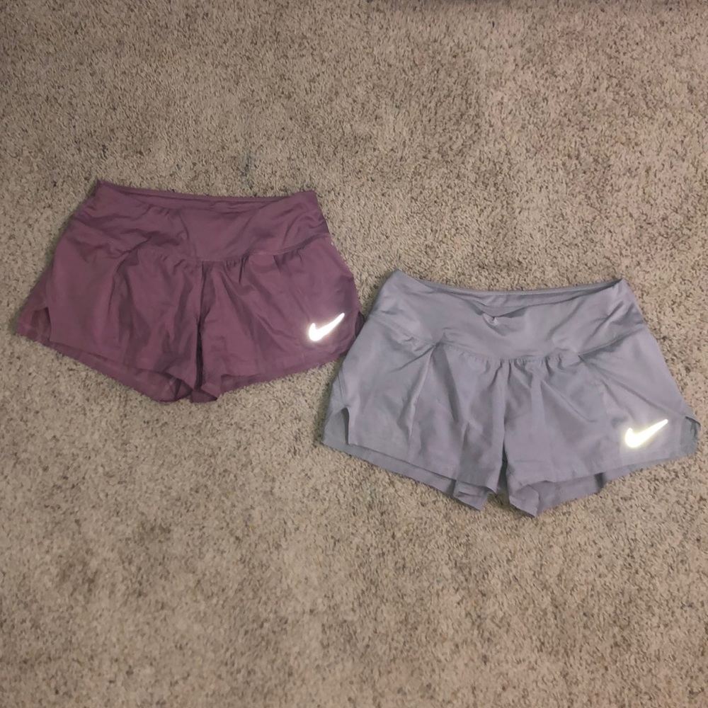 2 pairs of Nike dri-fit shorts